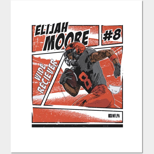 Elijah Moore Cleveland Comic Wall Art by danlintonpro